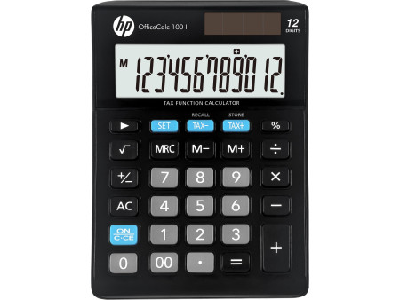 hp Calculatrice de bureau 'OfficeCalc 100 II', noir