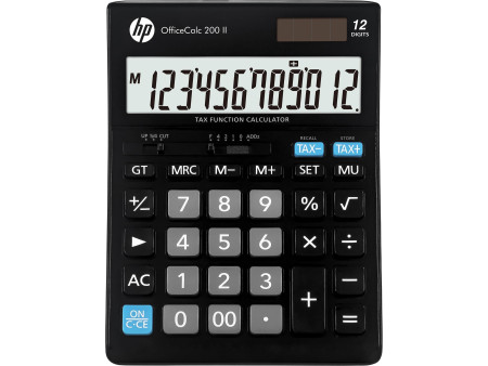 hp Calculatrice de bureau 'OfficeCalc 200 II', noir