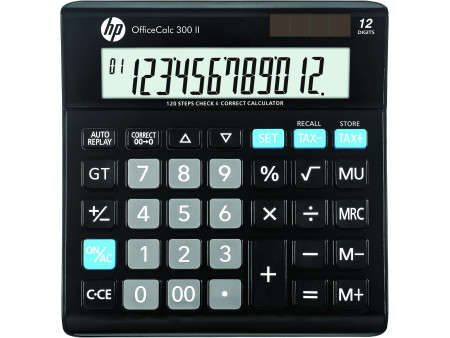 hp Calculatrice de bureau 'OfficeCalc 300 II', noir