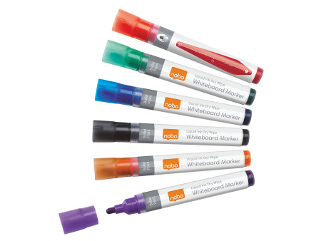 nobo Marqueur pour tableaux blancs Liquid Ink, pointe ogive