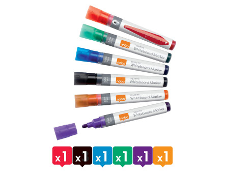 nobo Marqueur pour tableaux blancs Liquid Ink, pointe ogive