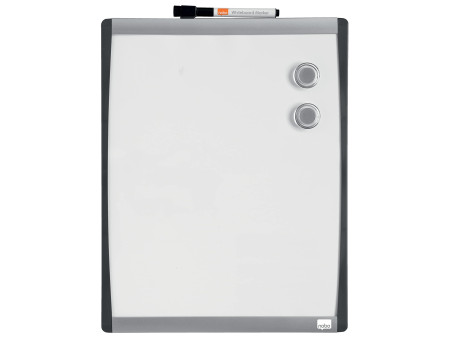 nobo Tableau blanc mural à cadre incurvé, (L)280 x (H)335 mm