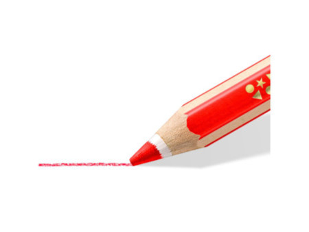 STAEDTLER Crayon de couleur triangulaire Noris super jumbo