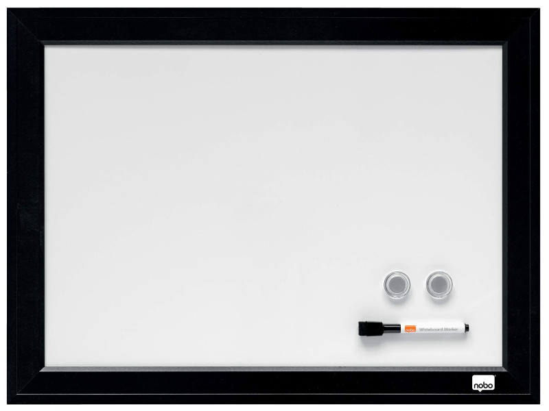 nobo Tableau blanc mural, (L)585 x (H)430 mm,cadre plastique