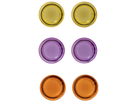 nobo Aimant, rond, diamètre: 30 mm, blister de 6
