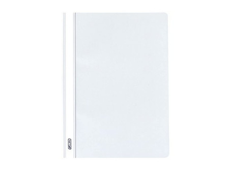 herlitz Chemise à lamelle, A4, en film PP, blanc
