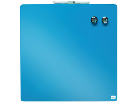 nobo Tableau mémo carré, (L)360 x (H)360 mm, bleu