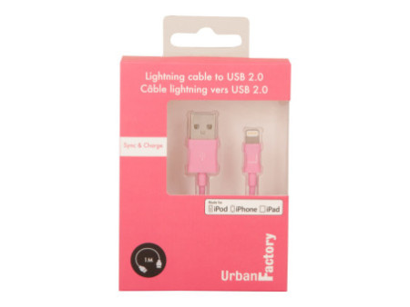 URBAN FACTORY CABLE LIGHTNING MFI 1M ROS