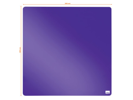 nobo Tableau mémo carré, (L)360 x (H)360 mm, violet