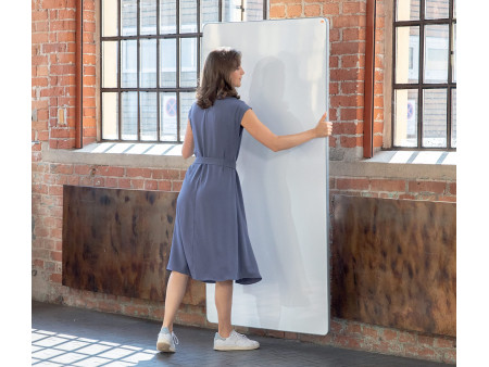 nobo Système de tableaux blancs Move & Meet avec base mobile