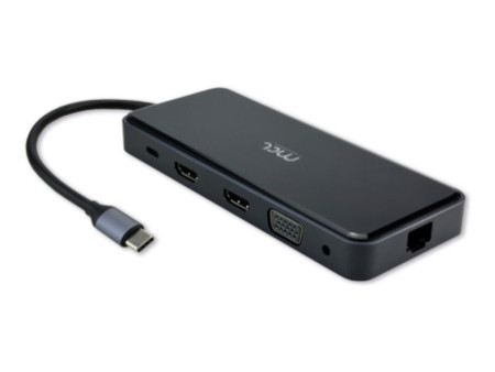 MCL 12-port docking station 2 HDMI and V