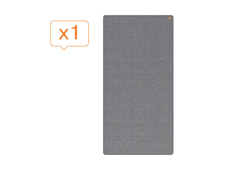 nobo Tableau combiné Move & Meet, tableau blanc/feutre,blanc