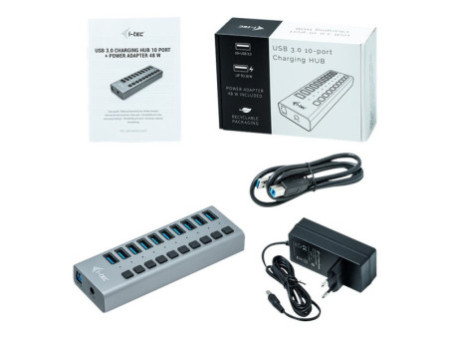 I-TEC USB 3.0 Charging HUB 10 Port