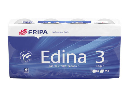 Fripa Papier toilette Edina, 4 couches, extra blanc