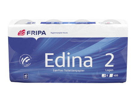 Fripa Papier toilette Edina, 4 couches, extra blanc