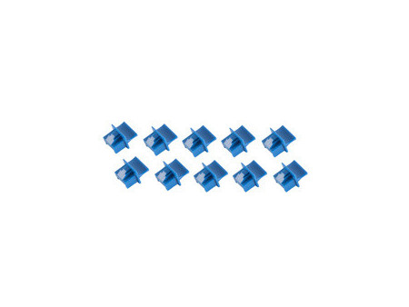 shiverpeaks Capuchon de protection pour fiche RJ45, bleu