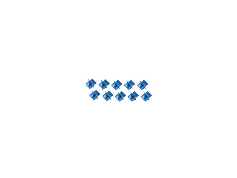 shiverpeaks Capuchon de protection pour fiche RJ45, bleu