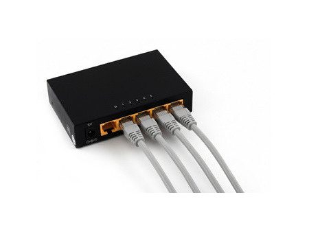 shiverpeaks Commutateur réseau, 5 ports, 1 G, noir