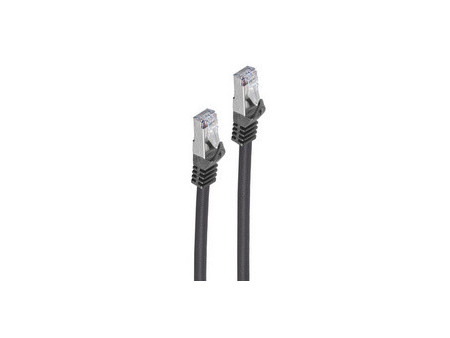 shiverpeaks Câble patch PUR, cat. 6A, S/FTP, 1,5 m, noir