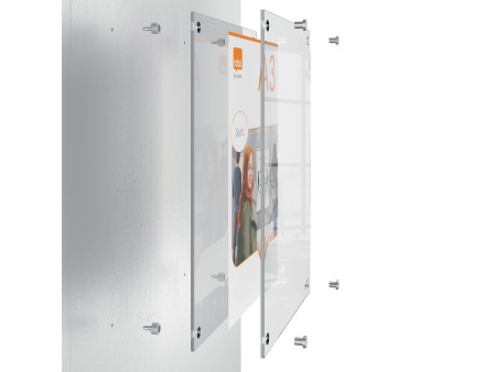 nobo Porte-affiche acrylique Premium Plus, A3, transparent