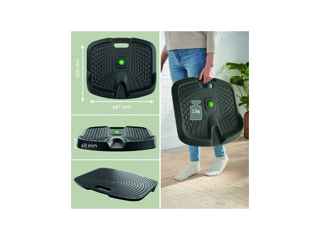 LEITZ Tapis antifatigue Ergo Active, gris foncé