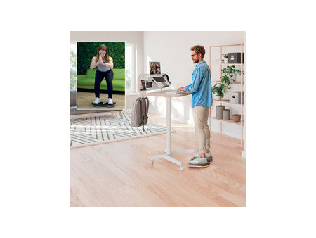 LEITZ Balance Board Ergo Active, gris foncé