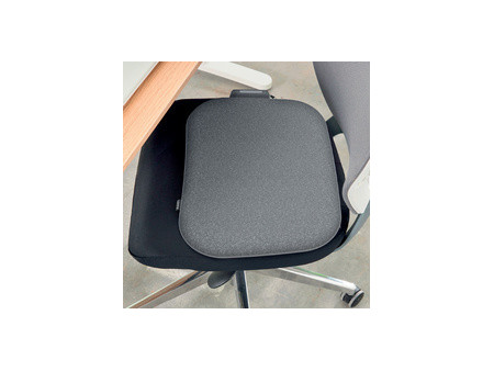 LEITZ Coussin de siège chauffant iComfi, gris