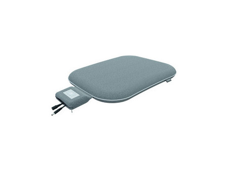 LEITZ Coussin de siège chauffant iComfi, gris