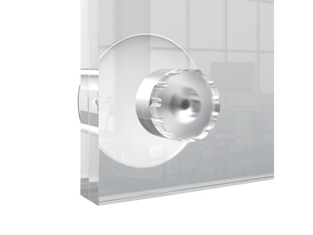 nobo Porte-affiche acrylique Premium Plus, A4, transparent