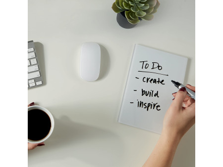nobo Bloc-notes en verre, (L)152 x (P)230 mm, set de 2