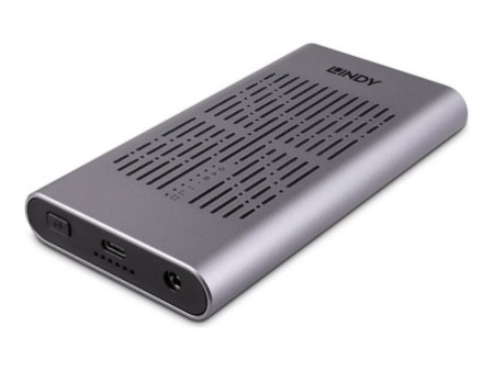 LINDY USB 3.2 Dual M.2 NVMe SSD Enclosur