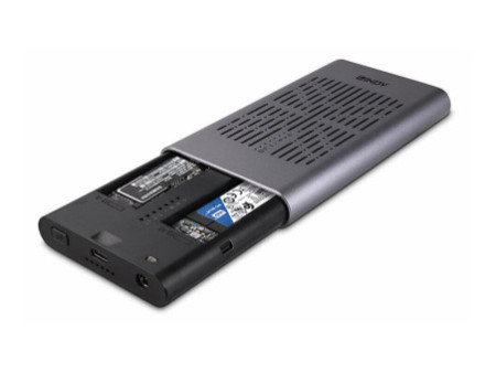 LINDY USB 3.2 Dual M.2 NVMe SSD Enclosur