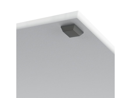 nobo Tableau blanc en verre planning hebdomadaire, blanc