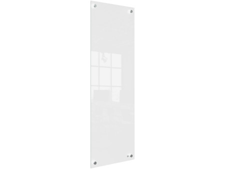 nobo Tableau blanc en verre/bloc-notes, (L)300 x (H)900 mm