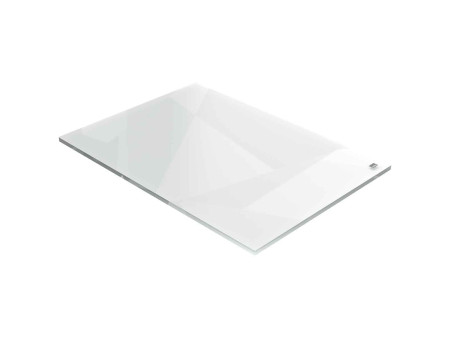 nobo Tableau blanc/bloc-notes de bureau en acrylique, A4