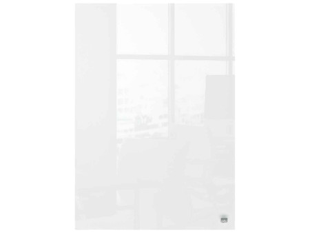 nobo Tableau blanc/bloc-notes de bureau en acrylique, A4