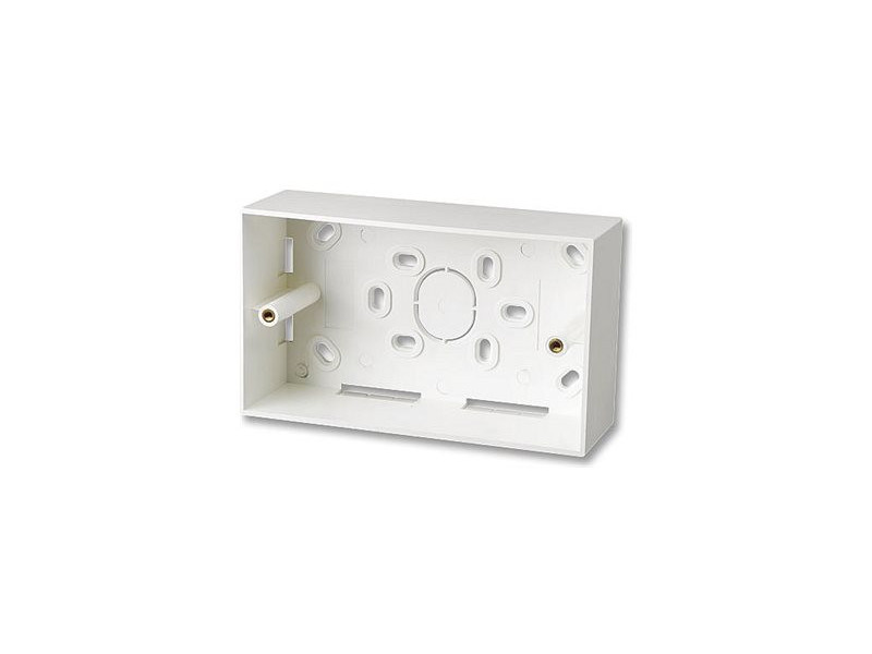 LINDY Surface wall box double UK