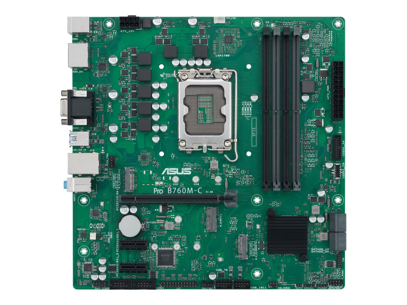 ASUS B760M-C-CSM LGA1700 4DDR5 microATX