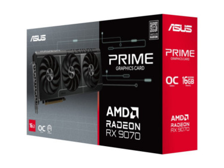 ASUS PRIME RX 9070 OC 16Go EVO