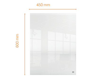 nobo Tableau acrylique / Desktop, (L)600 x (P)8 x (H)450 mm