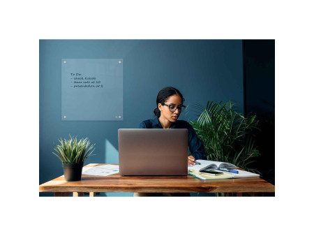 nobo Tableau blanc mural acrylique, (L)300 x (P)28x (H)300mm