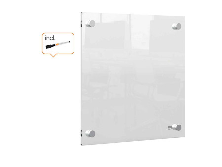nobo Tableau blanc mural acrylique, (L)300 x (P)28x (H)300mm