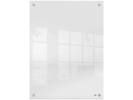 nobo Tableau blanc mural acrylique, (L)600x (P)28 x (H)450mm