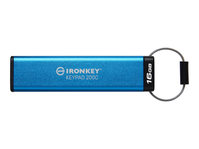 KINGSTON 16Go USB-C IronKey Keypad 200C