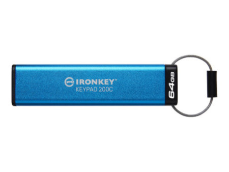 KINGSTON 64Go USB-C IronKey Keypad 200C