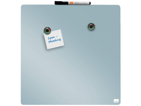 nobo Tableau mémo carré, (L)360 x (H)360 mm, gris