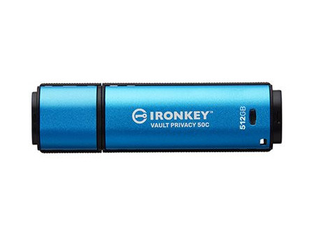 KINGSTON 512Go USB-C IronKey 50C