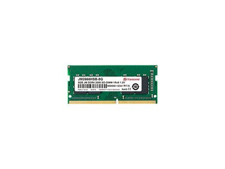 TRANSCEND 8Go JM DDR4 2666 SO-DIMM 1Rx8