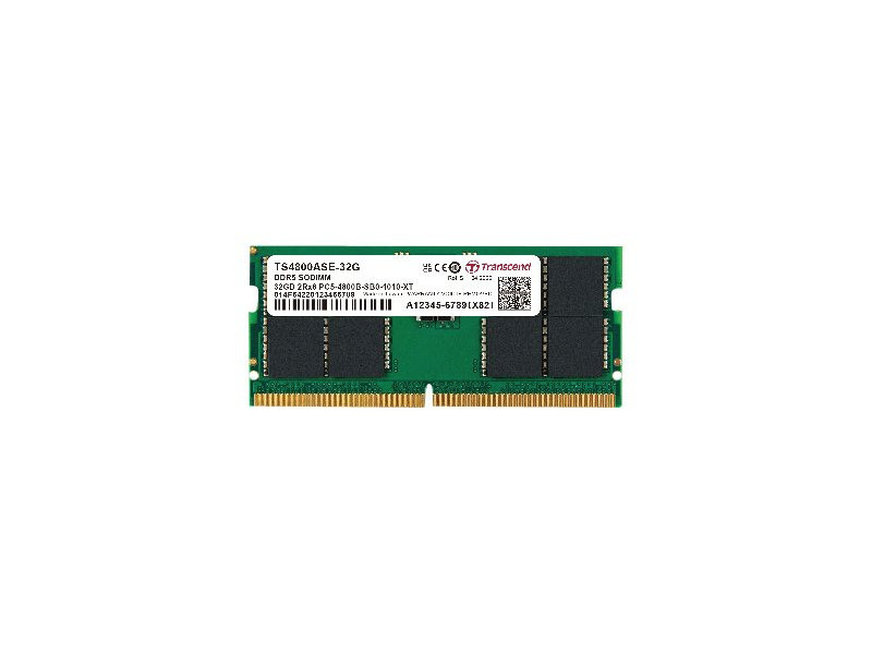 TRANSCEND 32Go JM DDR5 4800 SO-DIMM 2Rx8