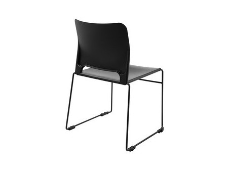 Topstar Chaise visiteur 'Visit Lite', plastique, noir